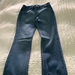 Hot In Hollywood Pull In Boot Leg Jeans Size XS P